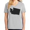 1-Hr Ladies V-Neck T-Shirt Thumbnail