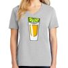 1-Hr Ladies V-Neck T-Shirt Thumbnail