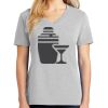 1-Hr Ladies V-Neck T-Shirt Thumbnail