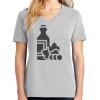 1-Hr Ladies V-Neck T-Shirt Thumbnail