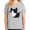 1-Hr Ladies V-Neck T-Shirt Thumbnail