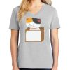 1-Hr Ladies V-Neck T-Shirt Thumbnail