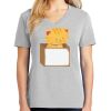 1-Hr Ladies V-Neck T-Shirt Thumbnail