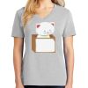 1-Hr Ladies V-Neck T-Shirt Thumbnail