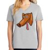 1-Hr Ladies V-Neck T-Shirt Thumbnail