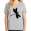 1-Hr Ladies V-Neck T-Shirt Thumbnail