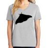 1-Hr Ladies V-Neck T-Shirt Thumbnail
