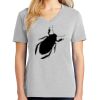 1-Hr Ladies V-Neck T-Shirt Thumbnail