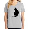 1-Hr Ladies V-Neck T-Shirt Thumbnail