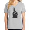 1-Hr Ladies V-Neck T-Shirt Thumbnail