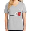 1-Hr Ladies V-Neck T-Shirt Thumbnail