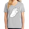 1-Hr Ladies V-Neck T-Shirt Thumbnail