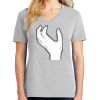 1-Hr Ladies V-Neck T-Shirt Thumbnail