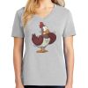 1-Hr Ladies V-Neck T-Shirt Thumbnail