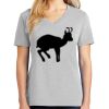 1-Hr Ladies V-Neck T-Shirt Thumbnail