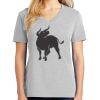 1-Hr Ladies V-Neck T-Shirt Thumbnail