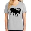 1-Hr Ladies V-Neck T-Shirt Thumbnail