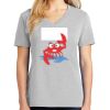 1-Hr Ladies V-Neck T-Shirt Thumbnail
