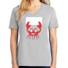 1-Hr Ladies V-Neck T-Shirt Thumbnail