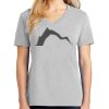 1-Hr Ladies V-Neck T-Shirt Thumbnail