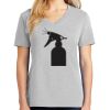 1-Hr Ladies V-Neck T-Shirt Thumbnail