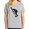 1-Hr Ladies V-Neck T-Shirt Thumbnail