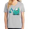 1-Hr Ladies V-Neck T-Shirt Thumbnail