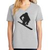 1-Hr Ladies V-Neck T-Shirt Thumbnail