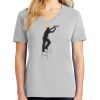 1-Hr Ladies V-Neck T-Shirt Thumbnail
