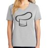 1-Hr Ladies V-Neck T-Shirt Thumbnail