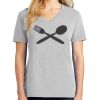 1-Hr Ladies V-Neck T-Shirt Thumbnail