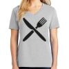1-Hr Ladies V-Neck T-Shirt Thumbnail