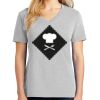 1-Hr Ladies V-Neck T-Shirt Thumbnail