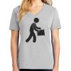 1-Hr Ladies V-Neck T-Shirt Thumbnail