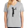 1-Hr Ladies V-Neck T-Shirt Thumbnail
