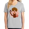 1-Hr Ladies V-Neck T-Shirt Thumbnail