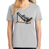 1-Hr Ladies V-Neck T-Shirt Thumbnail