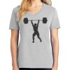 1-Hr Ladies V-Neck T-Shirt Thumbnail