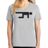 1-Hr Ladies V-Neck T-Shirt Thumbnail