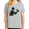 1-Hr Ladies V-Neck T-Shirt Thumbnail
