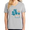 1-Hr Ladies V-Neck T-Shirt Thumbnail