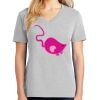1-Hr Ladies V-Neck T-Shirt Thumbnail