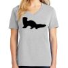 1-Hr Ladies V-Neck T-Shirt Thumbnail