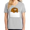 1-Hr Ladies V-Neck T-Shirt Thumbnail