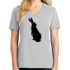 1-Hr Ladies V-Neck T-Shirt Thumbnail