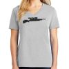 1-Hr Ladies V-Neck T-Shirt Thumbnail