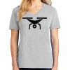 1-Hr Ladies V-Neck T-Shirt Thumbnail