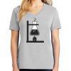 1-Hr Ladies V-Neck T-Shirt Thumbnail