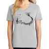 1-Hr Ladies V-Neck T-Shirt Thumbnail