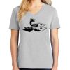 1-Hr Ladies V-Neck T-Shirt Thumbnail